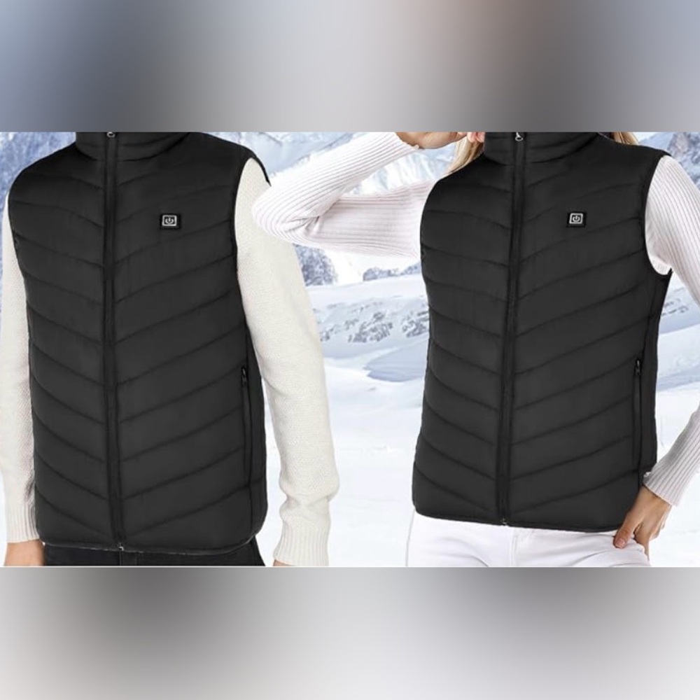 Warm Size SMALL, (Men and/or Women) NAVY BLUE Puffer Vest
